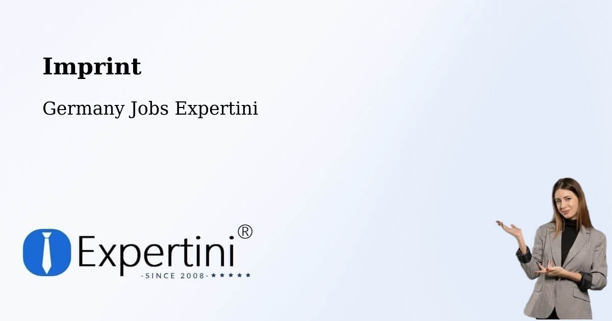 Imprint – Pliening - Germany Jobs Expertini